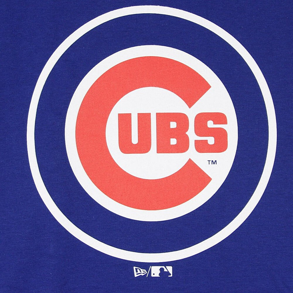 New Era Mlb Team Logo Tee Chicago Cubs Light Royal