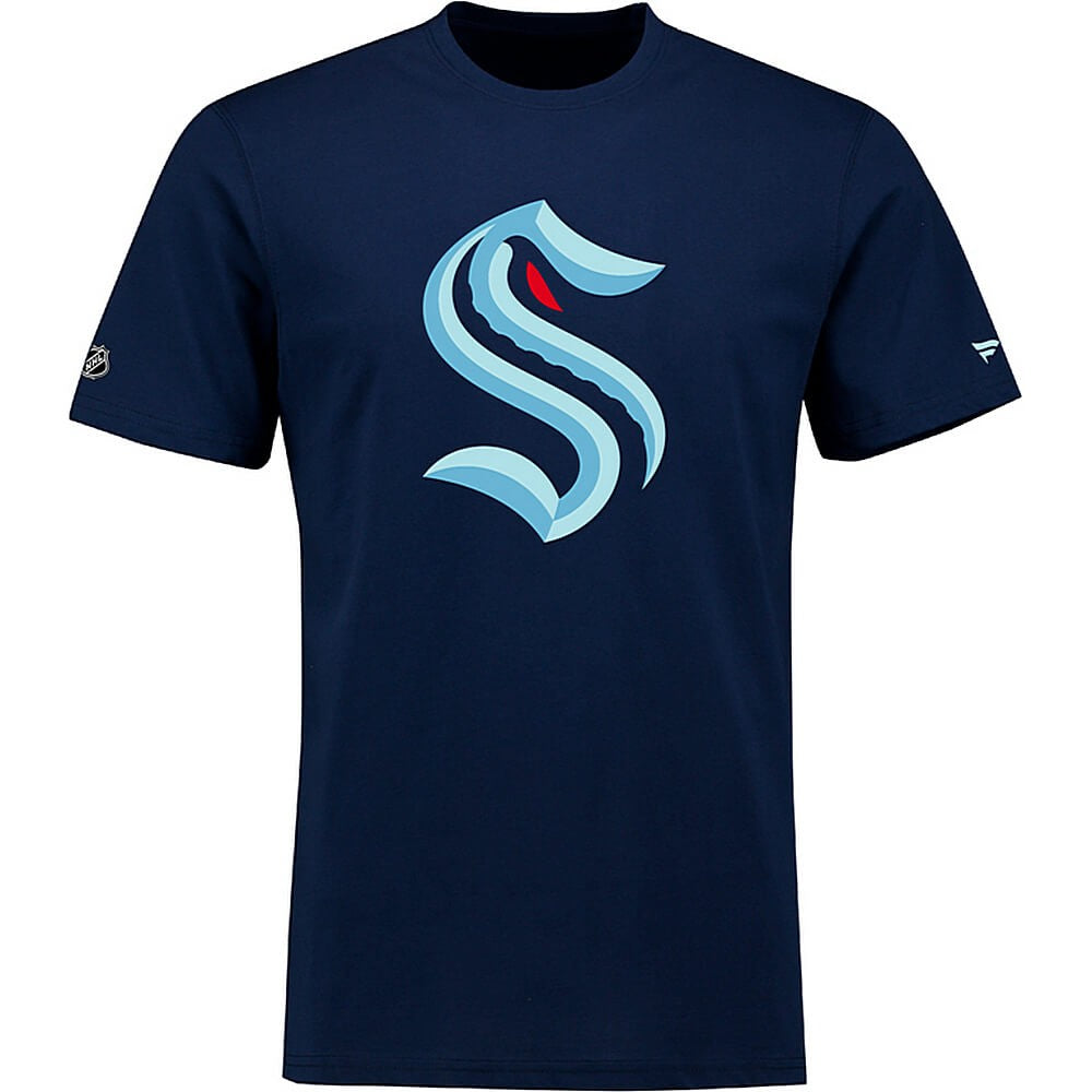 Fanatics Seattle Kraken Primary T-Shirt Navy