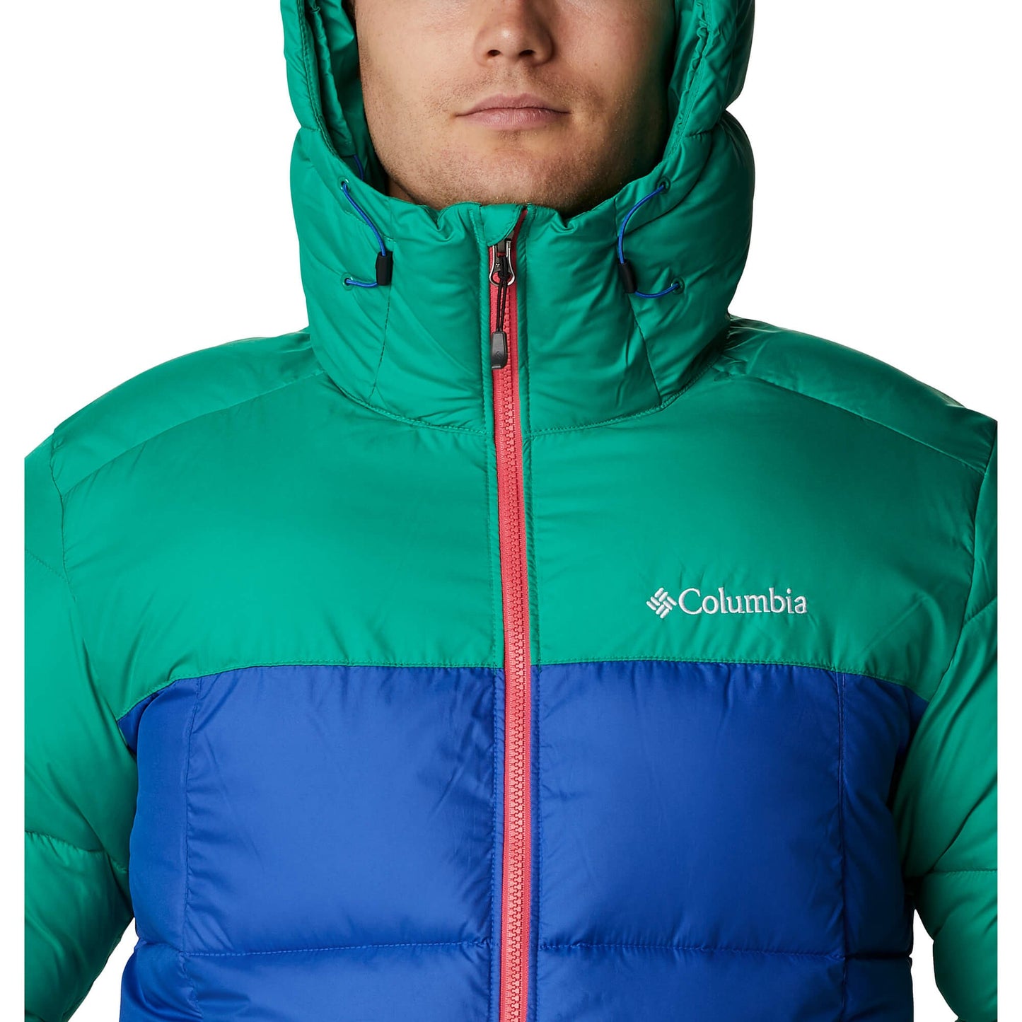 Columbia Pike Lake Hdd Jacket Lapis Blue/Emerald Green