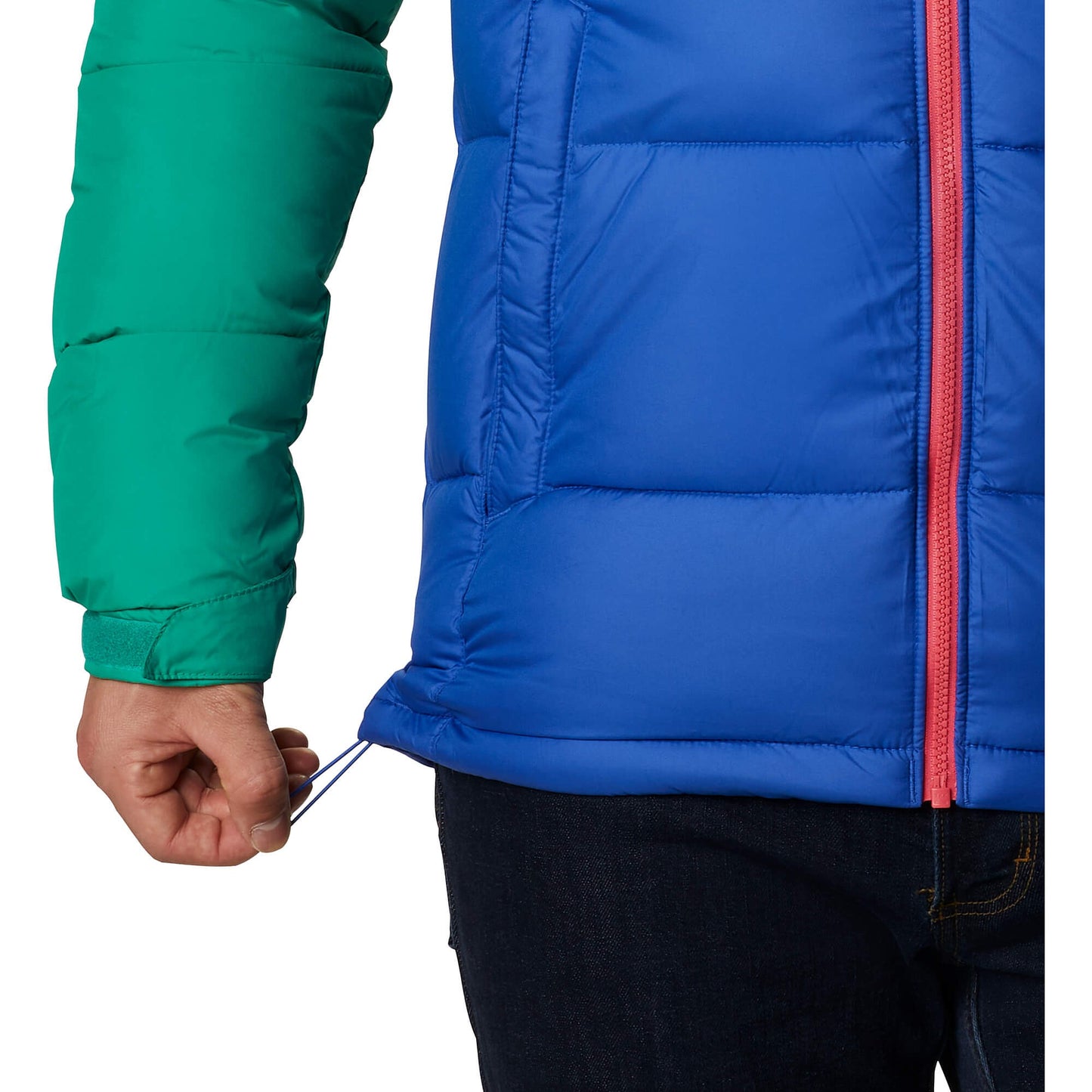 Columbia Pike Lake Hdd Jacket Lapis Blue/Emerald Green