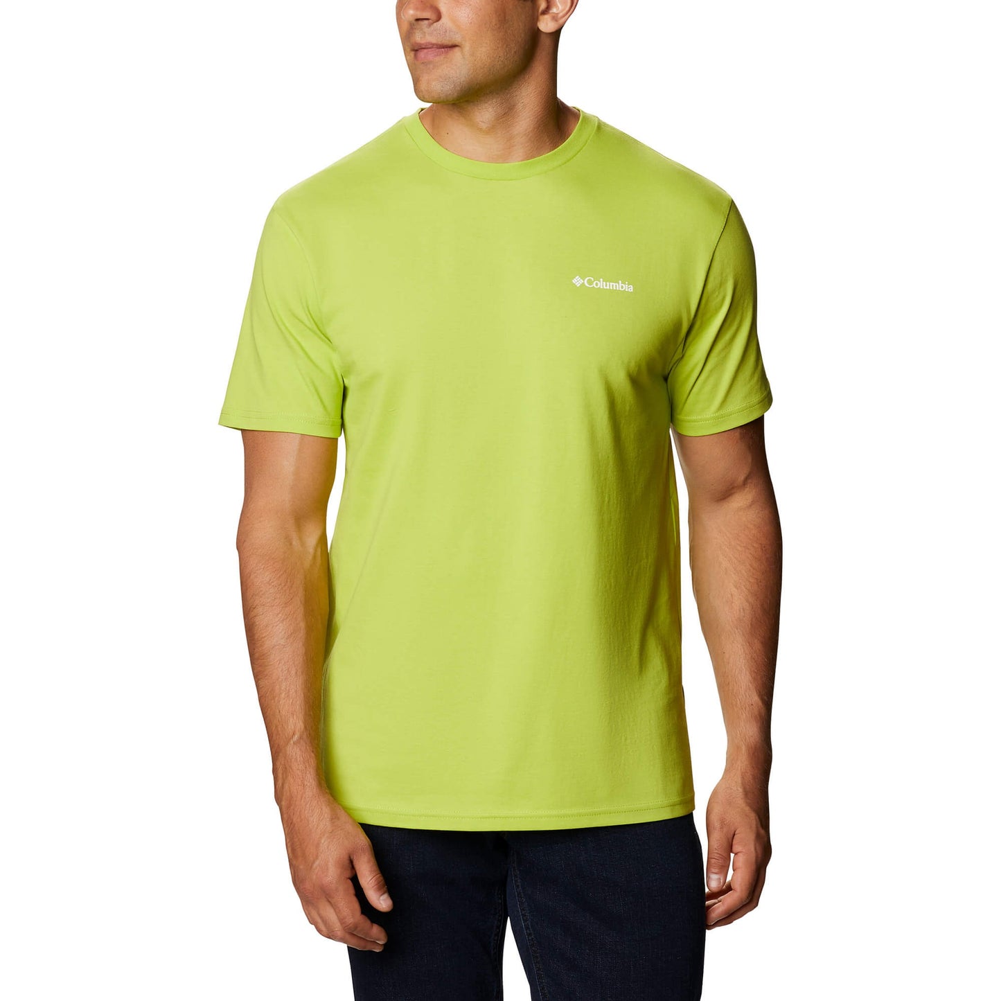 Columbia North Cascades Short Sleeve Bright Chartreuse