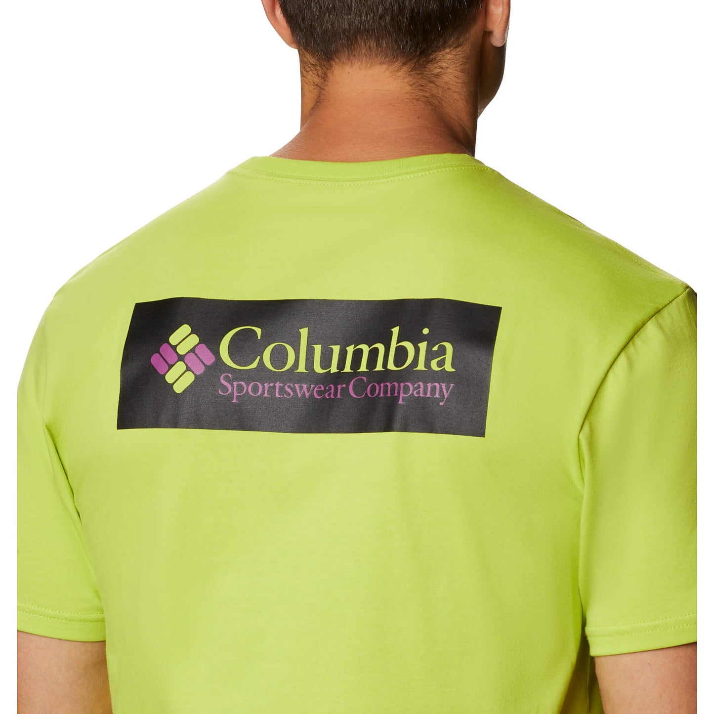 Columbia North Cascades Short Sleeve Bright Chartreuse