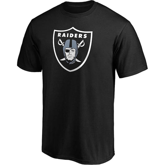 Fanatics Nfl Mens Scoops T-Shirt Las Vegas Raiders Black