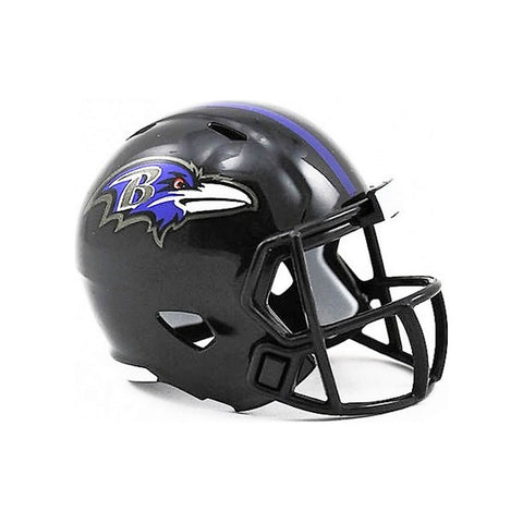 Miac Riddell Pocket Size Single Helmet Baltimore Ravens