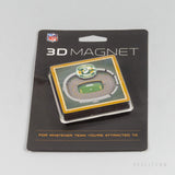 Youthefan Nfl 3D Stadiumview Magnet Green Bay Packers (7Cm X 7Cm)
