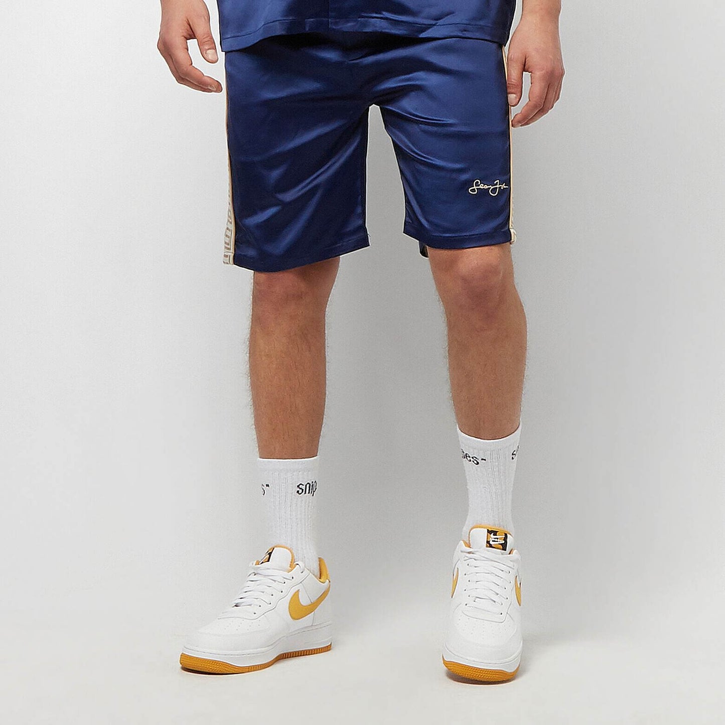 Sean John Classic Logo Resort Shorts dark blue dark blue