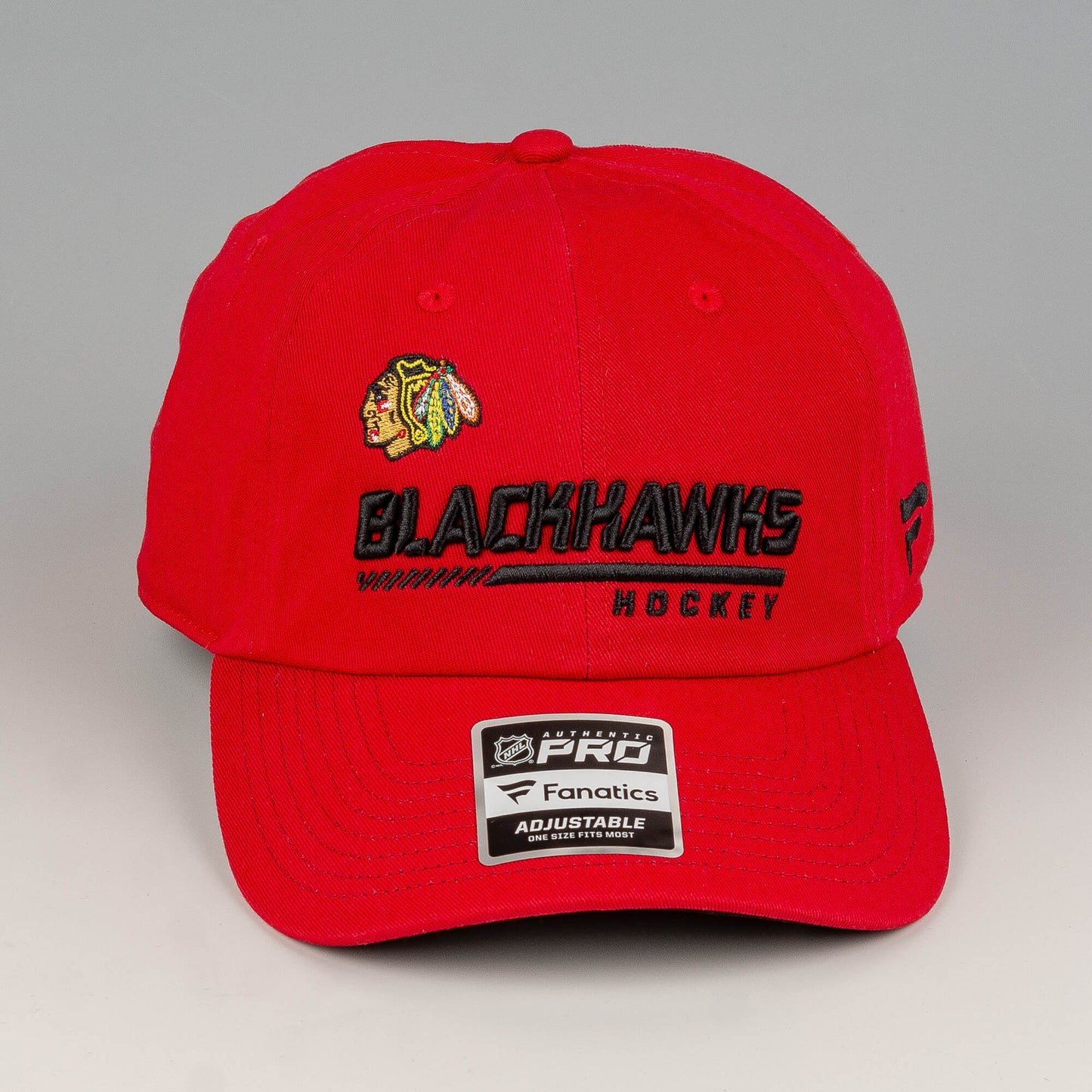 Fanatics Chicago Blackhawks Authentic Pro Locker Room Unstructured Adjustable Cap Red