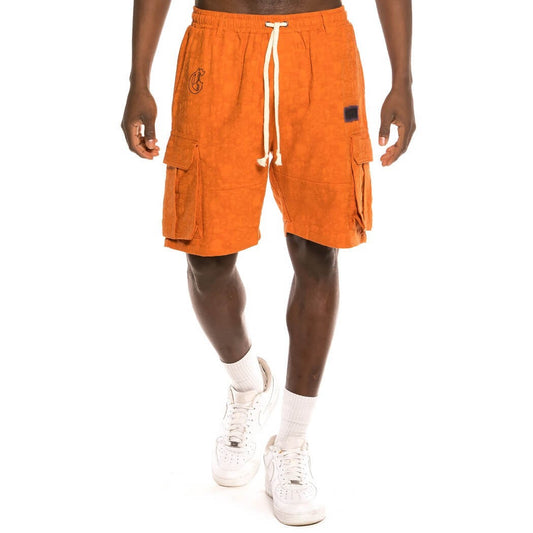 Grimey Liveution Cargo Shorts Brown