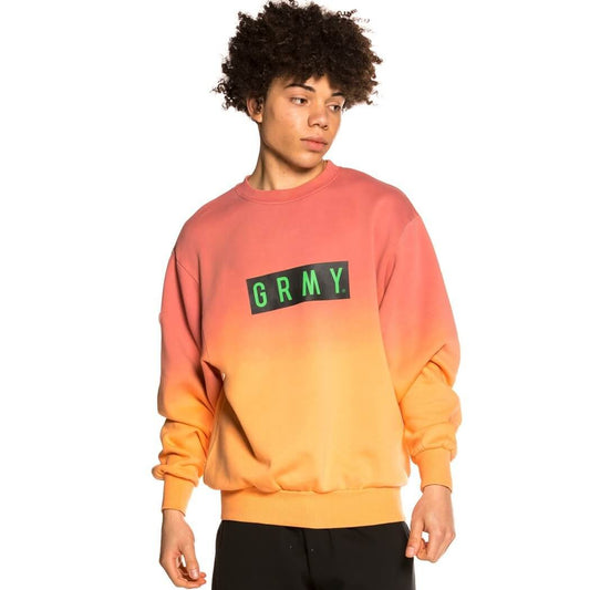 Grimey Frenzy Gradient Crewneck Pnk-Pink