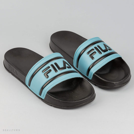 FILA MORROBAY SLIPPER QQ BLACK / CAMEO BLUE