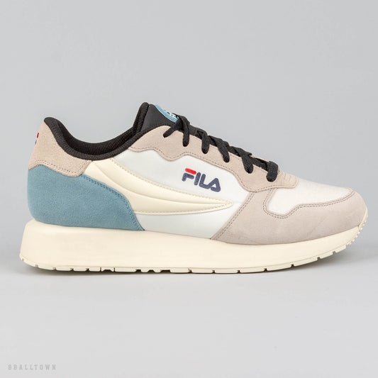 FILA RETROQUE QQ SNOW WHITE / CAMEO BLUE