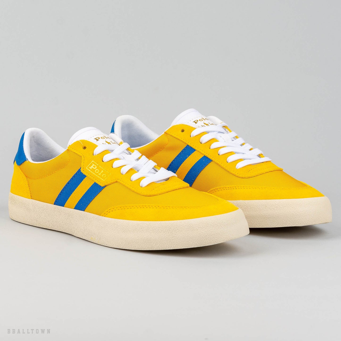 Polo Ralph Lauren COURT VLC SNEAKERS Gold Bugle/Princess Blue