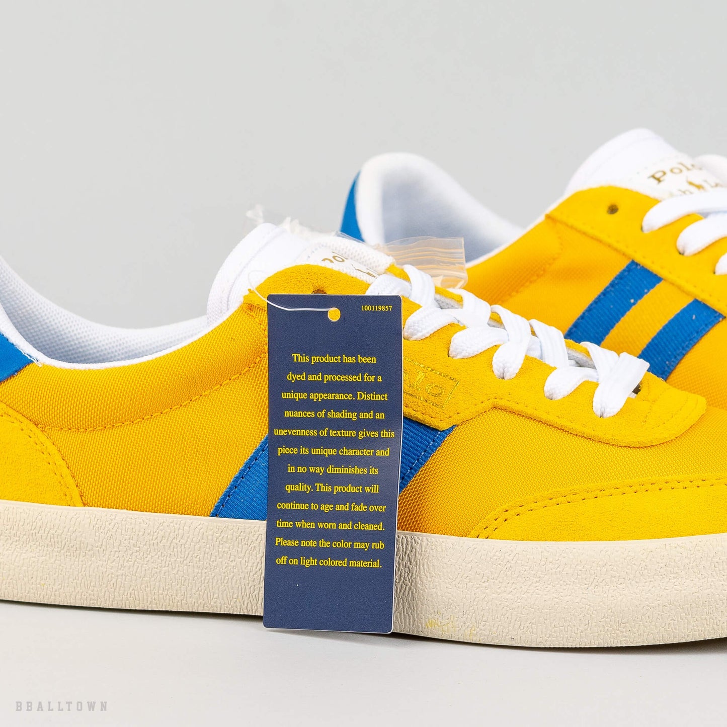 Polo Ralph Lauren COURT VLC SNEAKERS Gold Bugle/Princess Blue