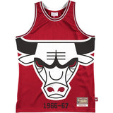 Mitchell & Ness NBA Blown Out Fashion Jersey Chicago Bulls Red