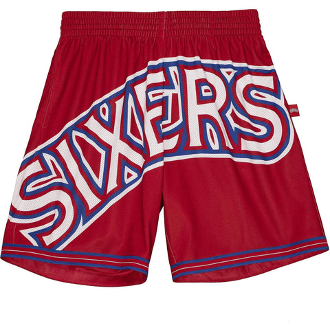 Mitchell & Ness NBA Blown Out Fashion Short Philadelphia 76Ers Red