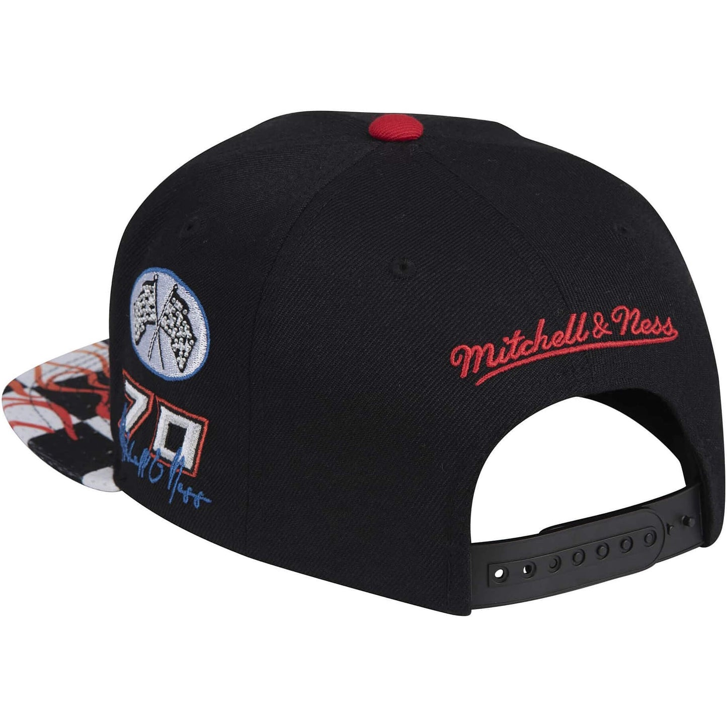 Mitchell & Ness NBA Fast Back Snapback Hwc All Star (Nba) Black/White Checkered