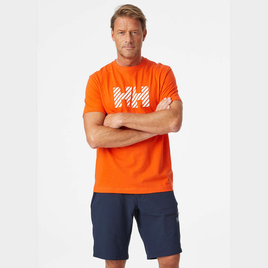 HELLY HANSEN ACTIVE T-SHIRT BRIGHT ORANGE