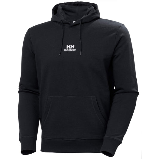 Mikina s kapucňou HELLY HANSEN YU20 LOGO HOODIE EBONY čierna