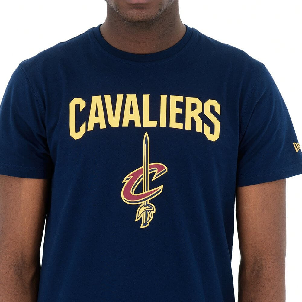 NEW ERA tričko team logo tee NBA CLEVELAND CAVALIERS Navy