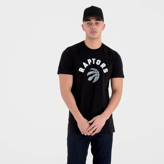 NEW ERA tričko team logo tee NBA TORONTO RAPTORS Black