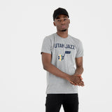 NEW ERA tričko NBA Team logo UTAH JAZZ Grey