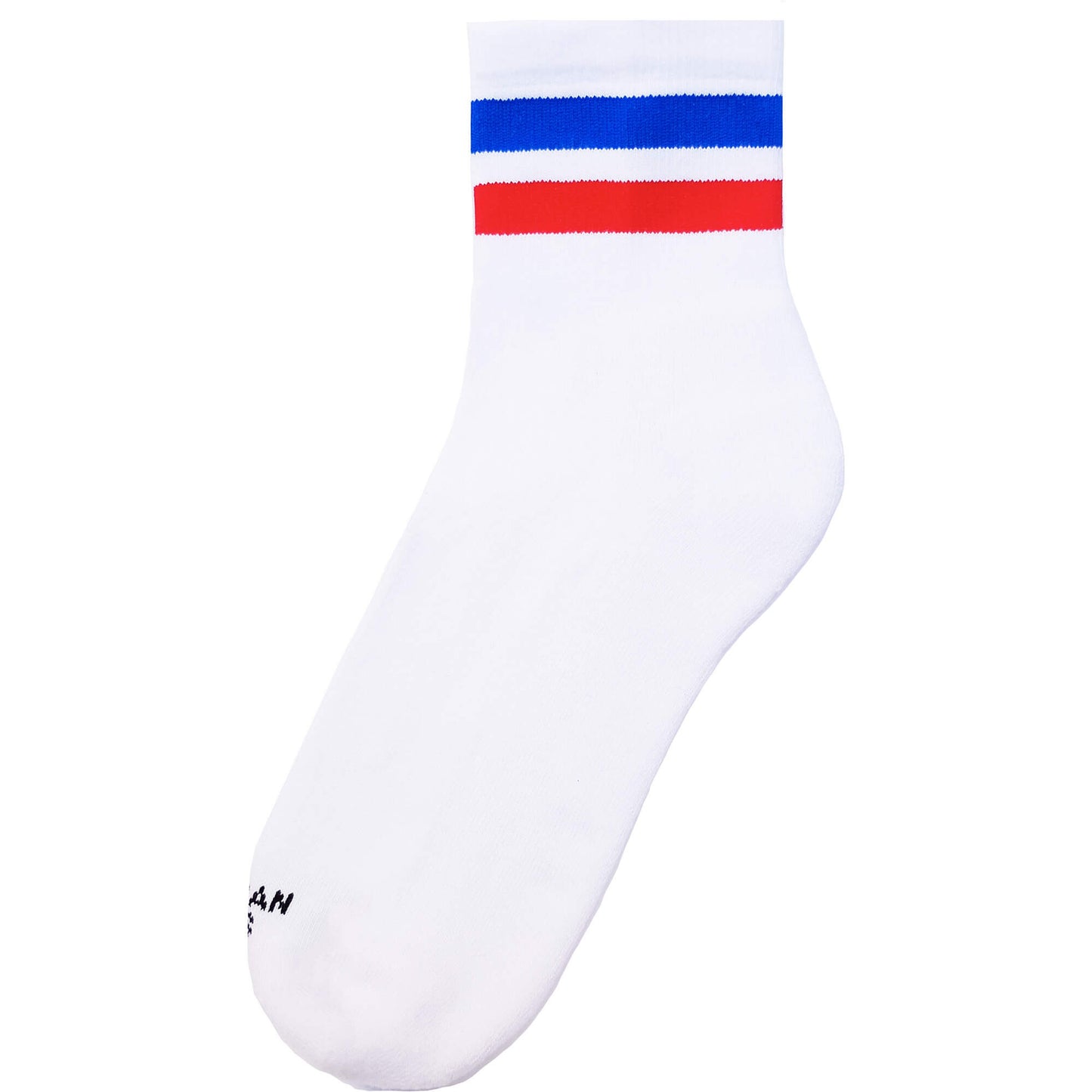American Socks American Pride - Ankle High White/ Red/ Blue