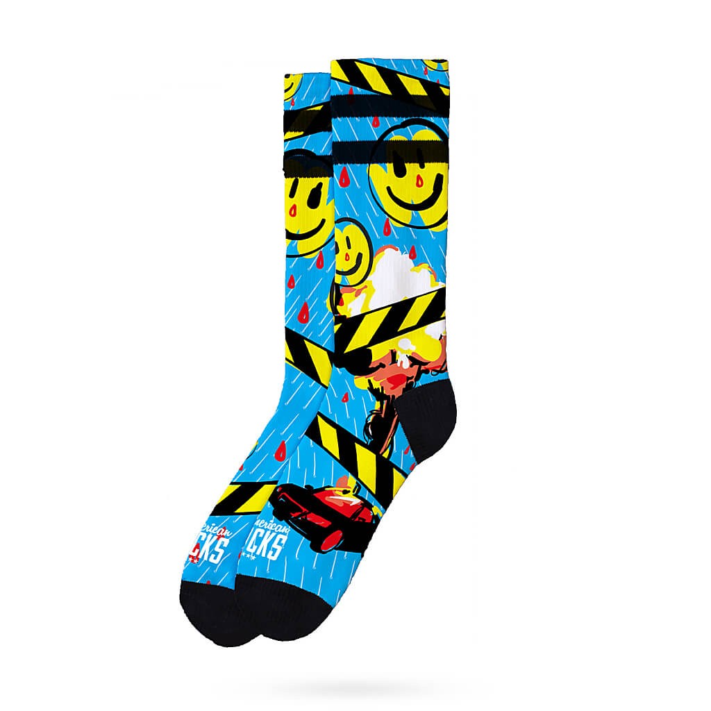 American Socks Smiley - Mid High Multicolor
