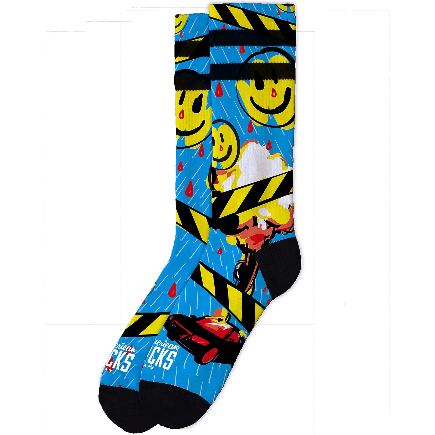 American Socks Smiley - Mid High Multicolor