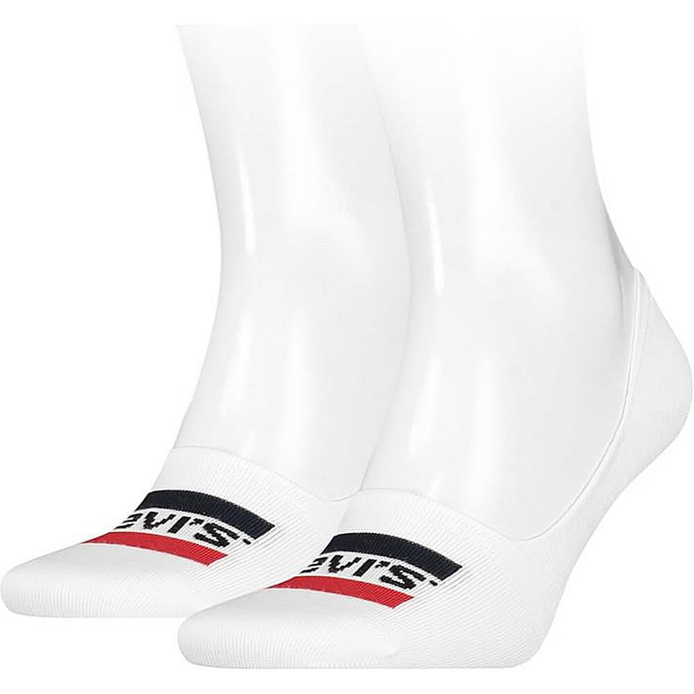 Ponožky Levis Low Rise Sprtwr Logo (2 páry) biele