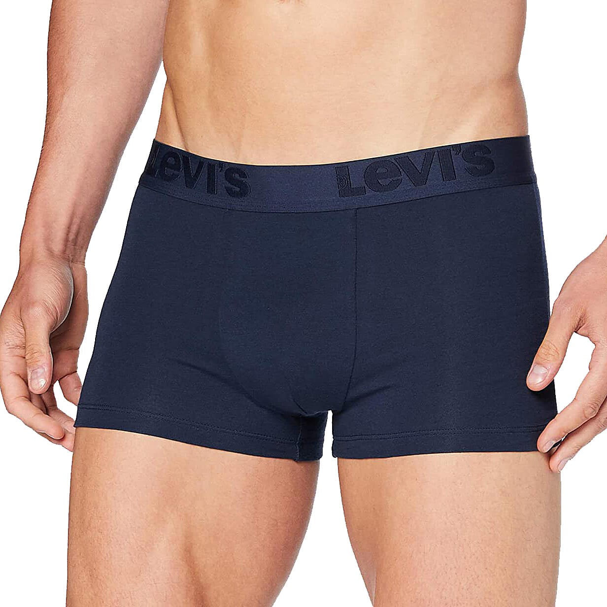 Levis Men Premium Trunk (3-Pack) Navy