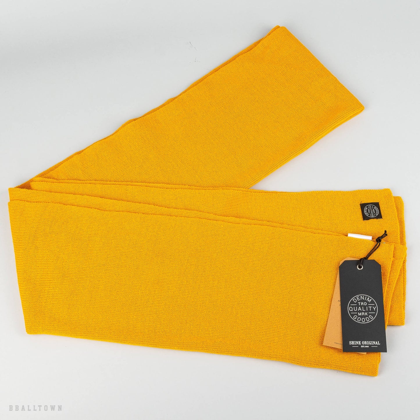 Shine Original Ronan Knit Scarf Dk. Yellow