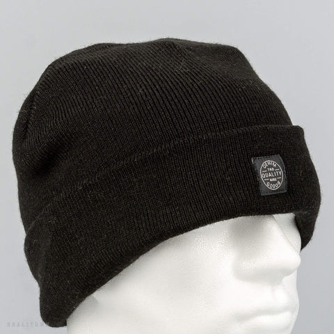 Shine Original Jett Beanie Knit Hat Black