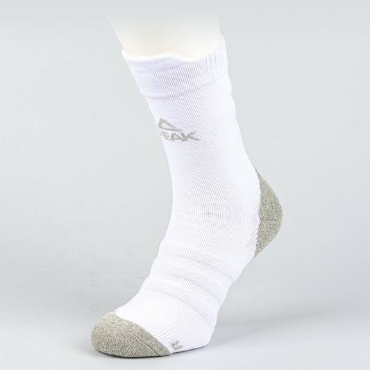 Peak Basketball Sock White