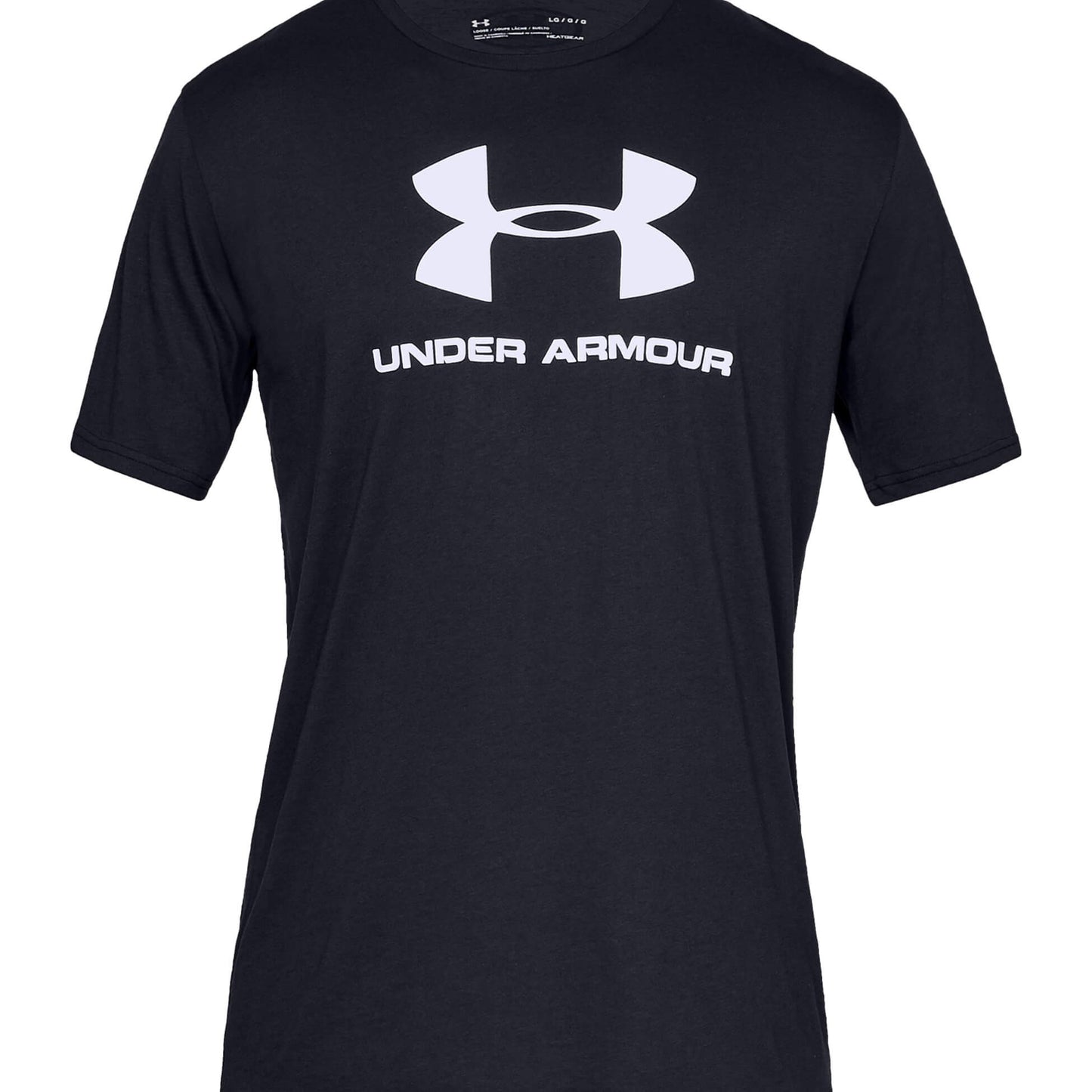 Under Armour Sportstyle Logo Short Sleeve Black