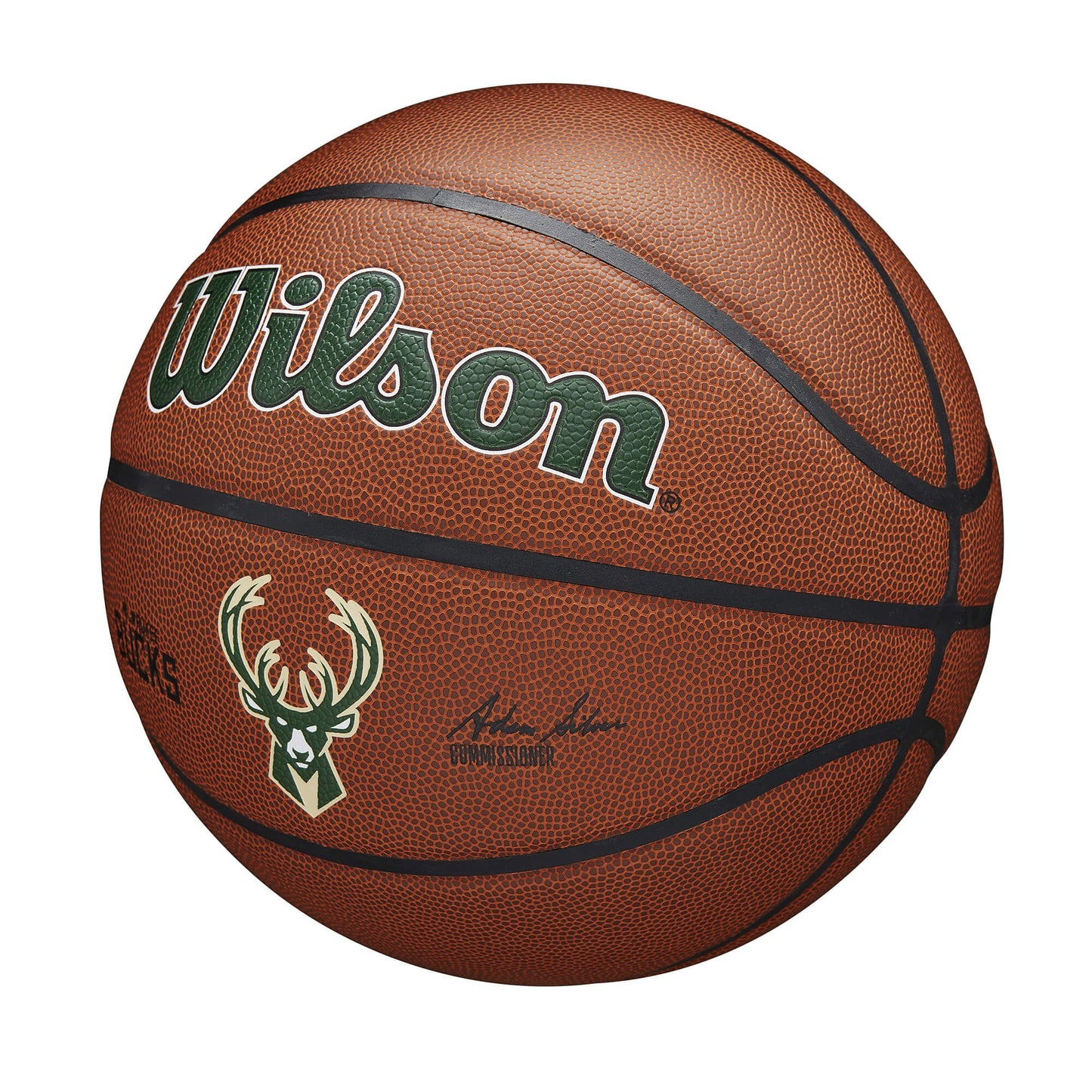 Wilson NBA Team Alliance Composite Basketball Milwaukee Bucks (sz. 7)