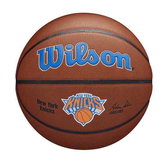 Basketbalová lopta Wilson NBA Team Alliance Composite New York Knicks (veľkosť 7)