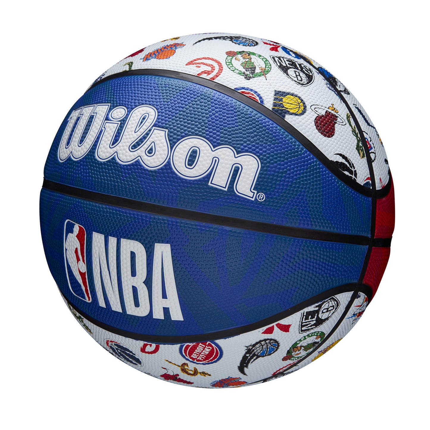 Wilson NBA All Team Basketball Red/White/Blue (sz. 7)