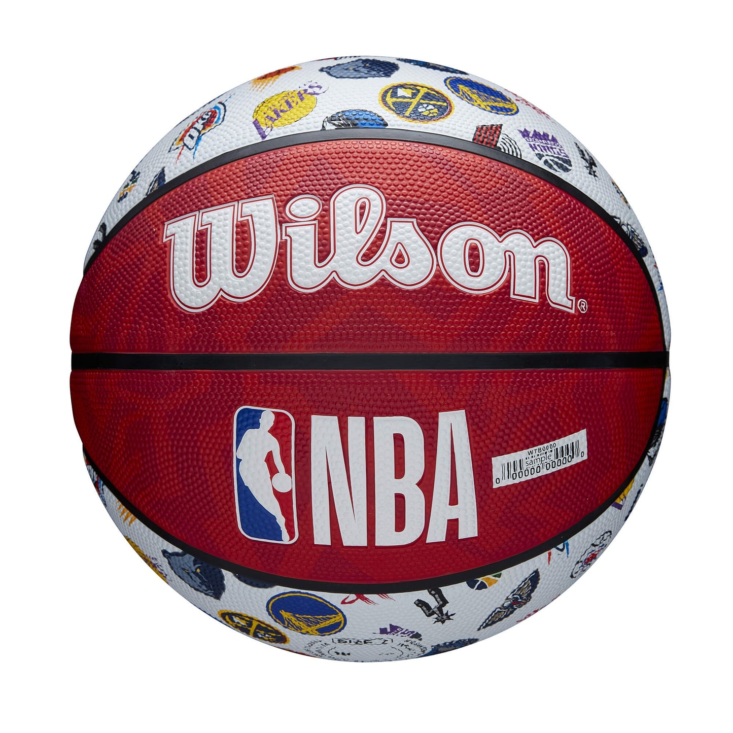 Wilson NBA All Team Basketball Red/White/Blue (sz. 7)