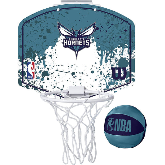 Mini basketbalový kôš Wilson NBA Team Mini Hoop Charlotte Hornets