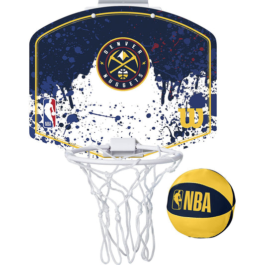 Mini basketbalový kôš Wilson NBA Team Mini Hoop Denver Nuggets