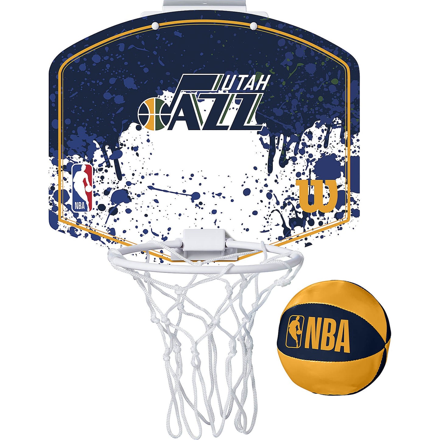 Mini basketbalový kôš Wilson NBA Team Mini Hoop Utah Jazz