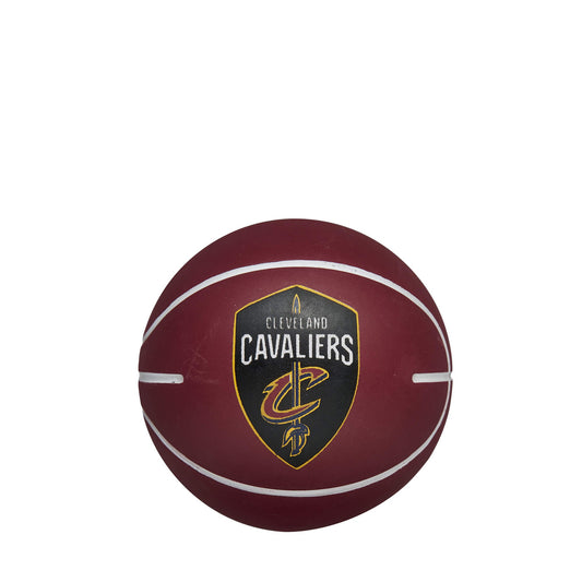 Basketbalová lopta Wilson NBA Dribbler Basketball Cleveland Cavaliers (super mini) bordová