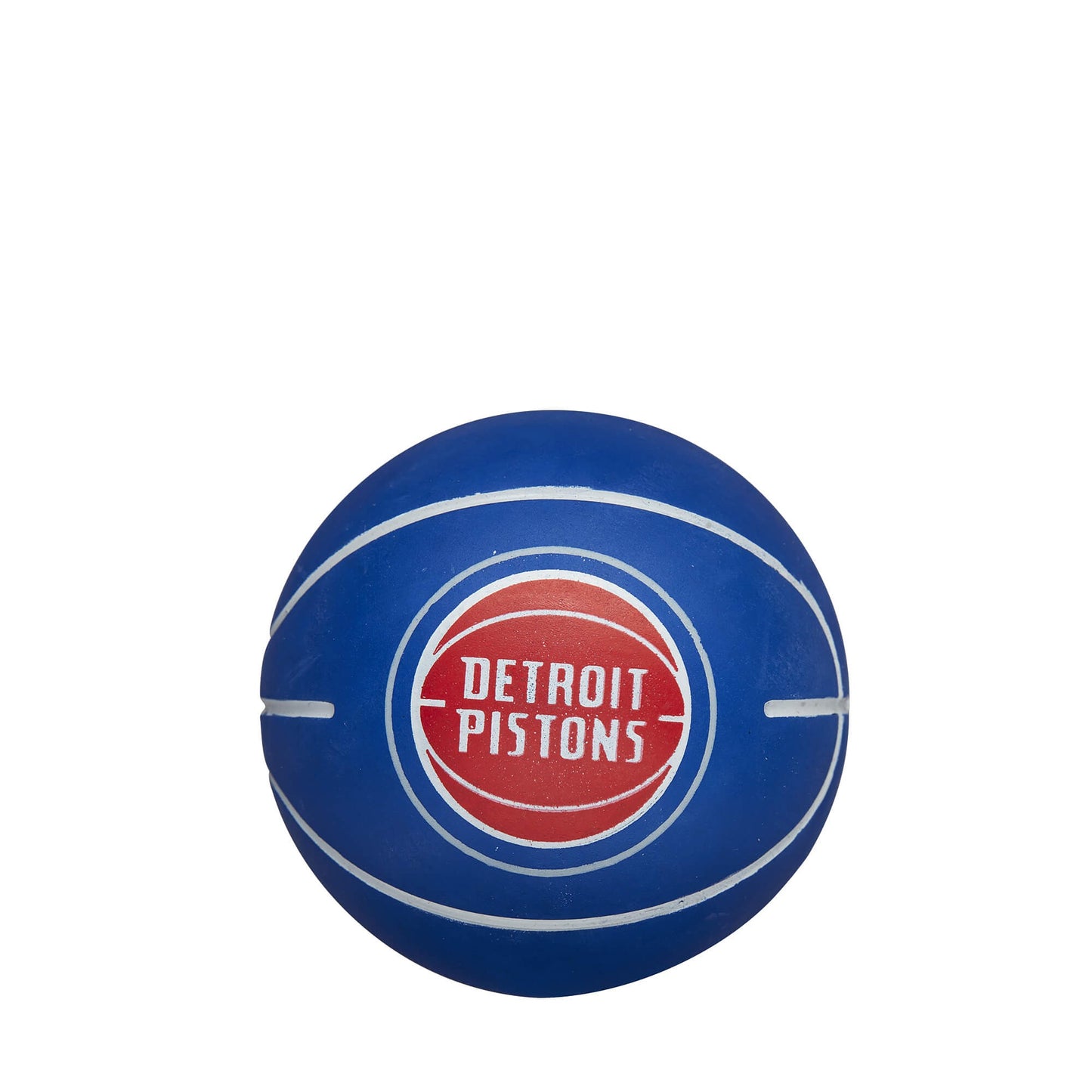 Basketbalová lopta Wilson NBA Dribbler Basketball Detroit Pistons (super mini) modrá