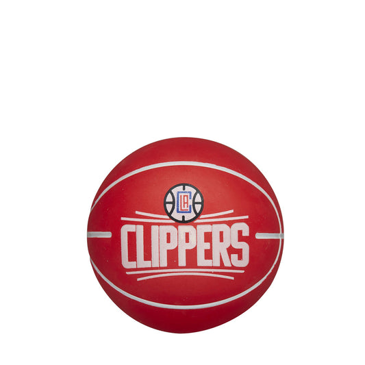 Basketbalová lopta Wilson NBA Dribbler Basketball Los Angeles Clippers (super mini) červená
