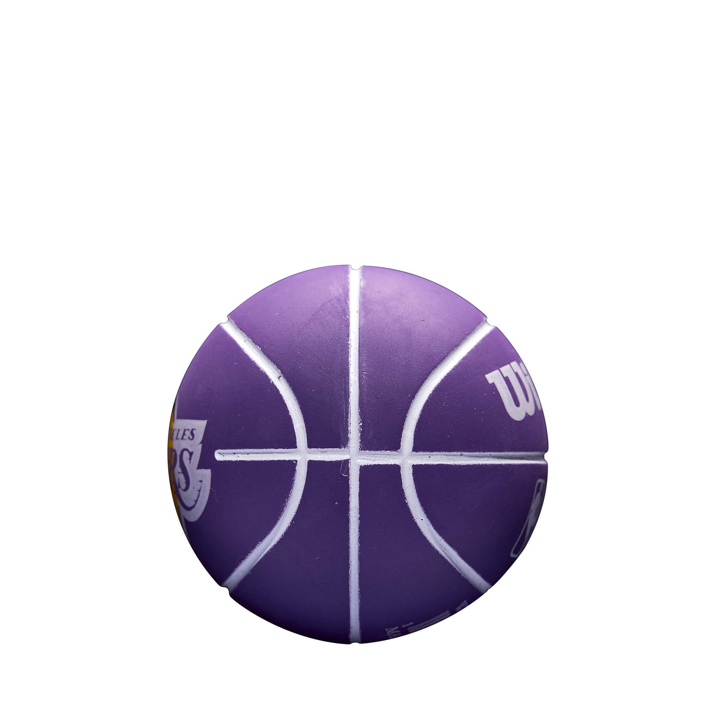 Basketbalová lopta Wilson NBA Dribbler Basketball Los Angeles Lakers (super mini) fialová