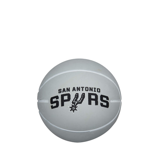 Basketbalová lopta Wilson NBA Dribbler Basketball San Antonio Spurs (super mini) šedá