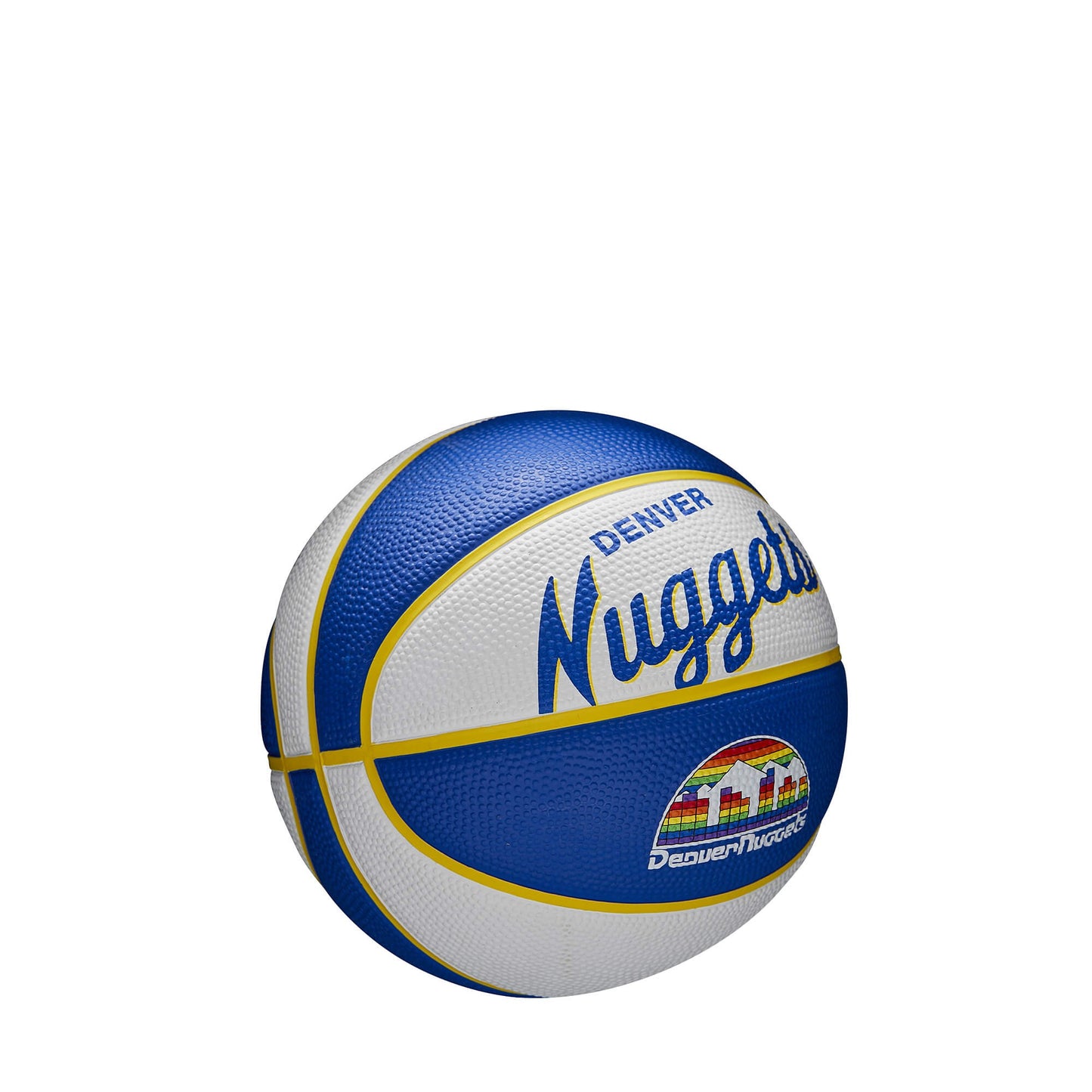 Wilson NBA Team Retro Mini Basketball Denver Nuggets (sz. 3)