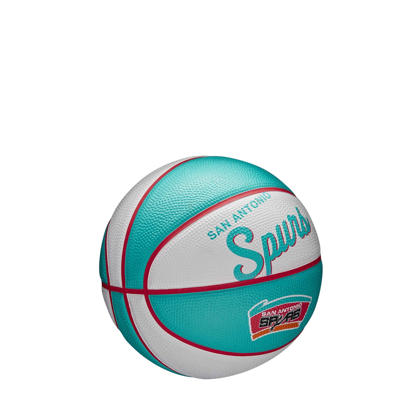 Wilson NBA Team Retro Mini Basketball San Antonio Spurs (sz. 3)