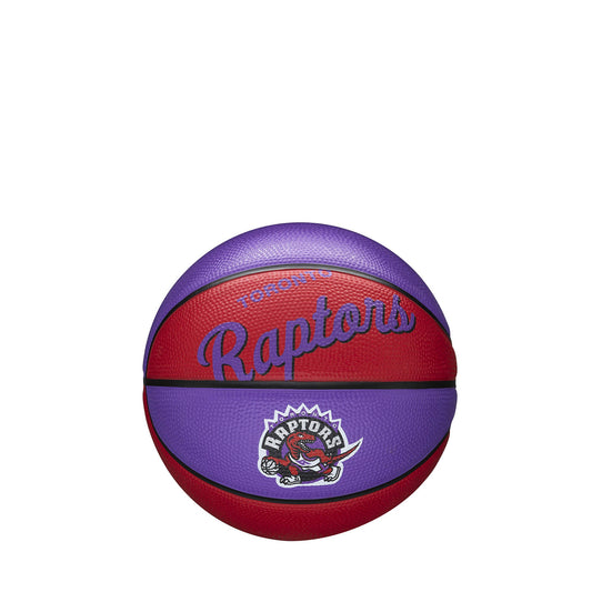 Basketbalová lopta Wilson NBA Team Retro Mini Toronto Raptors (veľkosť 3)
