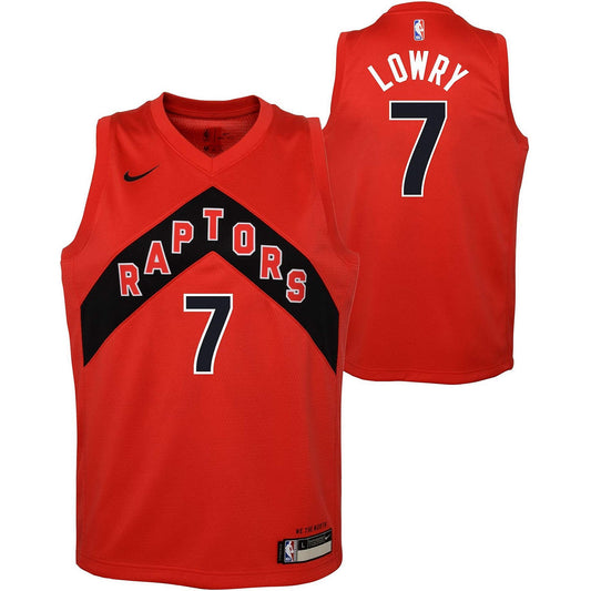 Nike Kids Swingman Icon Jersey Player Toronto Raptors Kyle Lowry Red